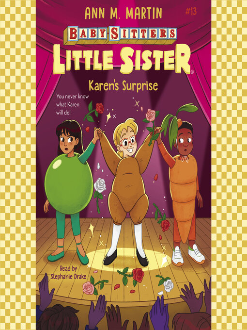 Cover image for Karen's Surprise (Baby-sitters Little Sister #13)